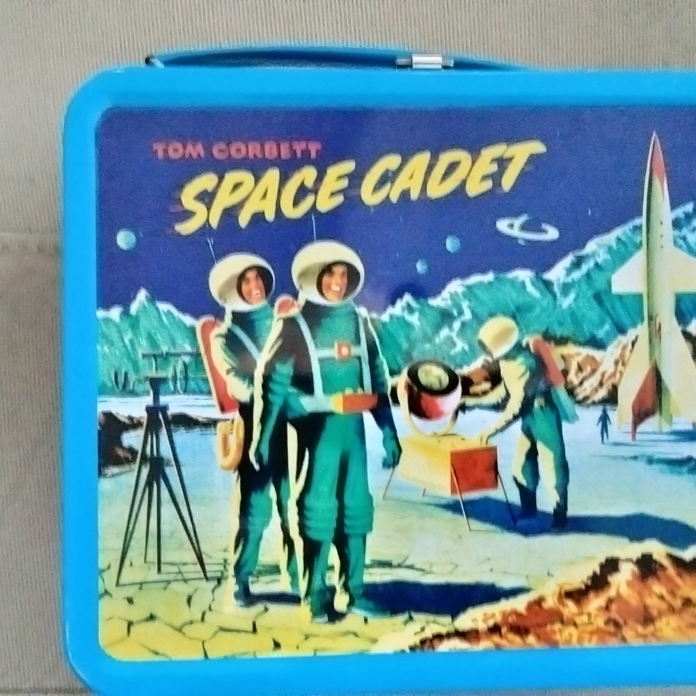 Tom Corbett Space Cadet Blue Lunchbox